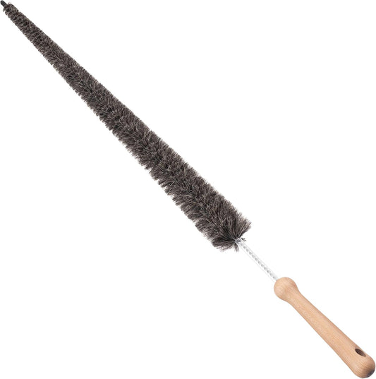 Belgian-Made Konex 28 Soft Goat Hair Dryer Vent Brush - Keep Your Home Safe!
