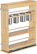 OCG 5 in Pull-Out Solid Wood Storage Organizer for Base Cabinets