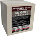 #46 Aluminum Oxide 8 LBS Coarse Sand Blasting Abrasive - Durable Cut