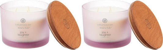 Chesapeake Bay Candle Scented Candle Joy + Laughter for Home