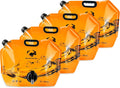 Collapsible 8L Water Storage Bag - Portable Leakproof 4-Pack