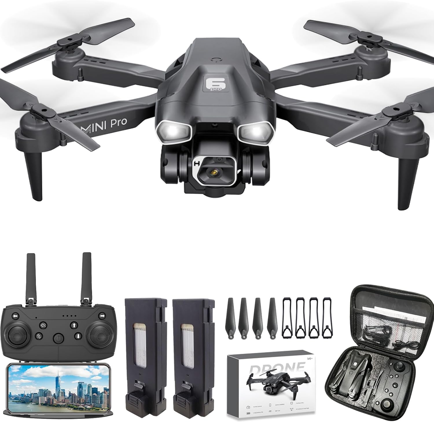 Foldable HD Drone: Capture Stunning Aerial Shots!