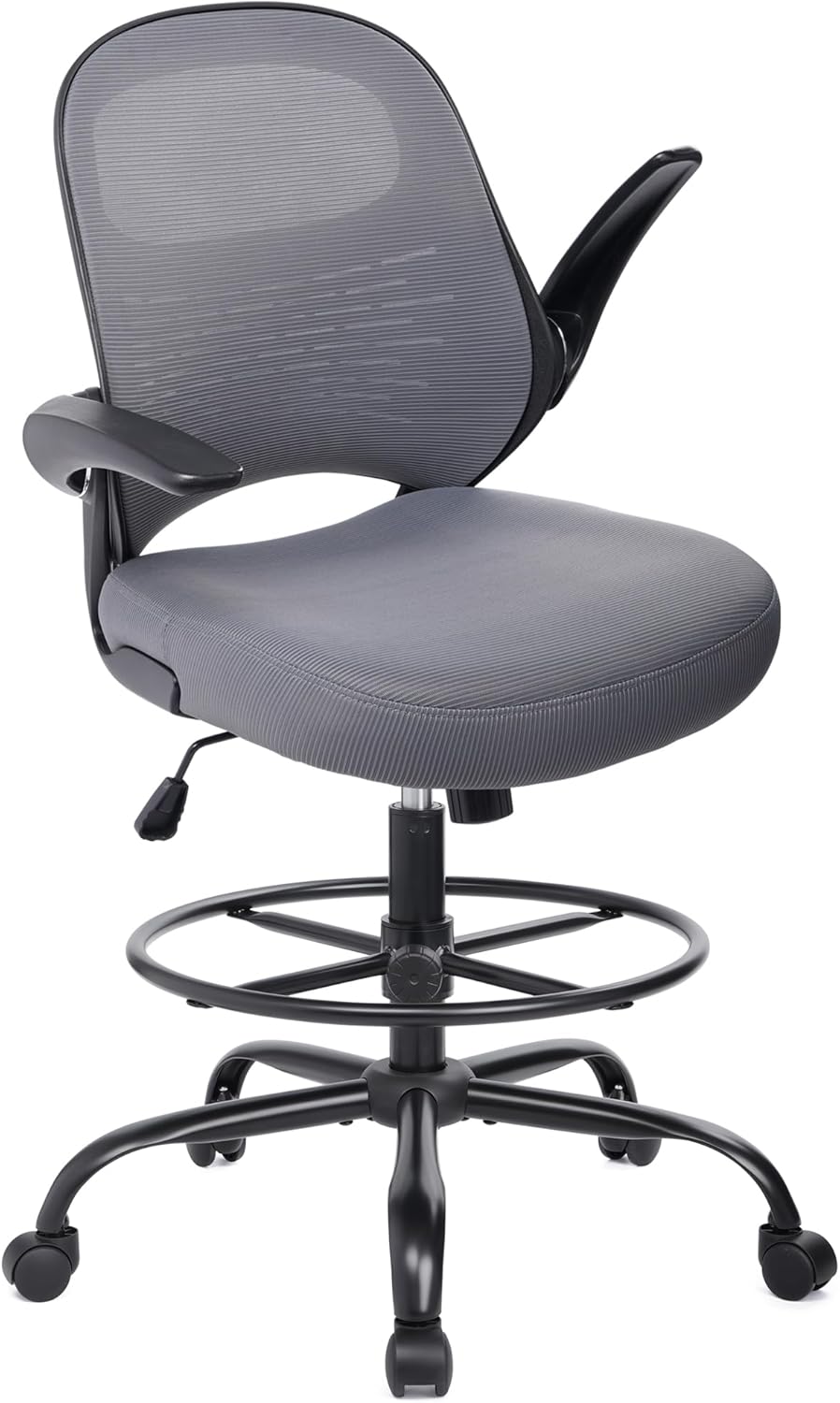 HYLONE Tall Drafting Chair with Adjustable Height and Footrest