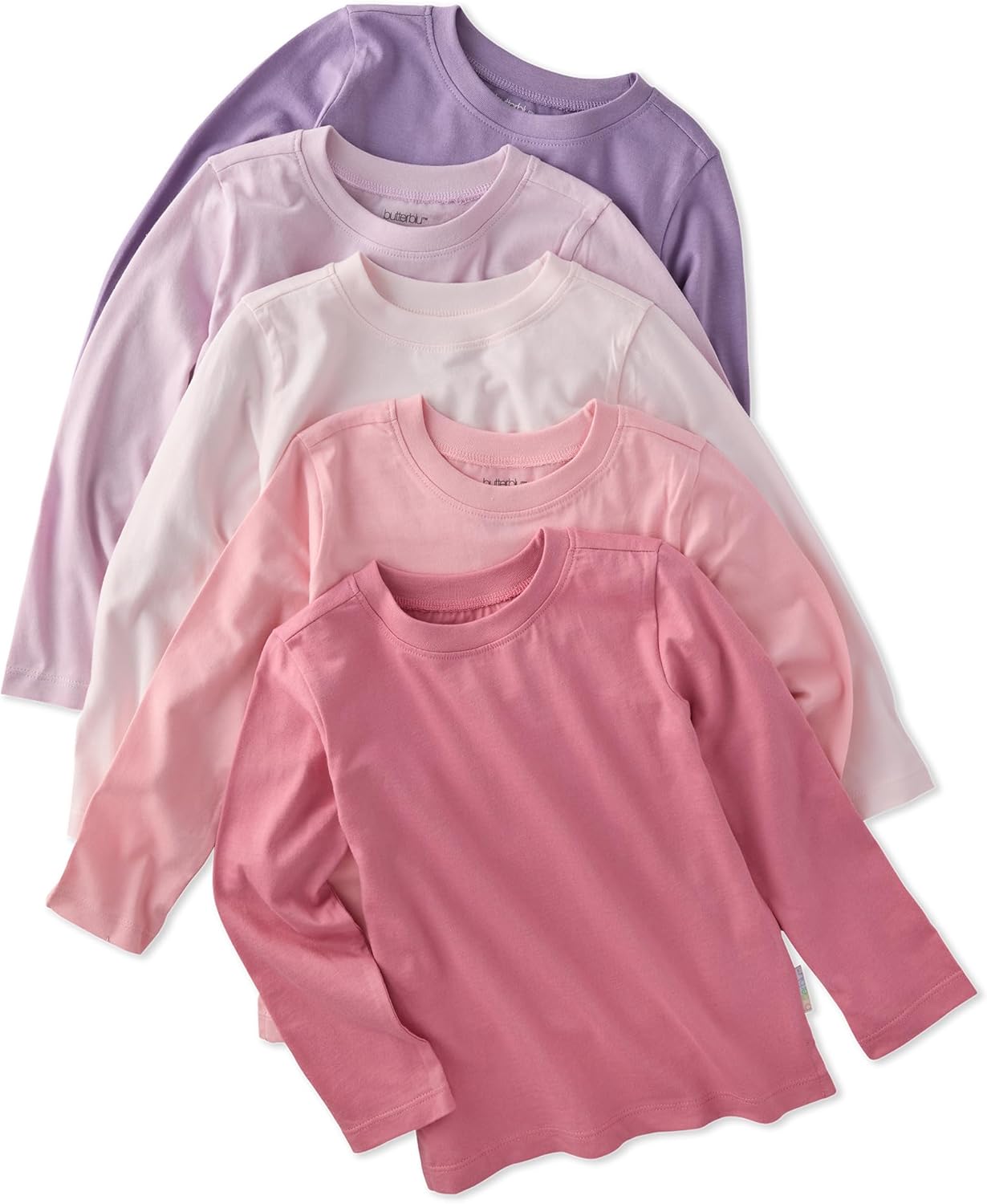 London 5-Pack Long Sleeve T-Shirts for Baby and Toddler Comfort
