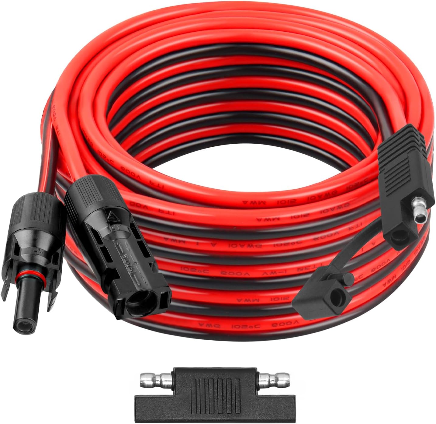 SAE Extension Cable 25FT 10AWG for Solar Panel and Battery Use