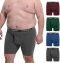 INNERSY Men's Big and Tall Boxer Briefs for Ultimate Comfort