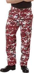 Rugged Rothco Camo Tactical BDU Pants for Outdoor Adventures
