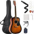 VEVOR 41 in Dreadnought Acoustic Guitar - Beginner Bundle for Taller