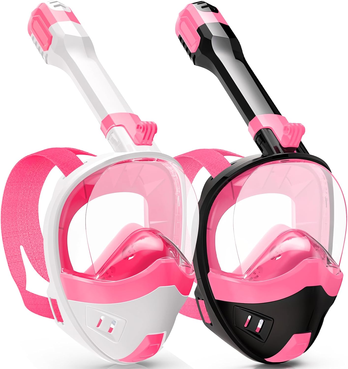 Full Face Snorkel Mask with 180 Degree Panoramic View for All