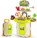 Dinosaur Toys for Kids 3-5 2-in-1 Workbench Playset - Portable Playset