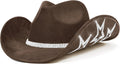 Keilin Rhinestone Cowgirl Hat Disco Cowboy Hat - Sparkling Felt