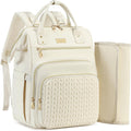 Large Wide-Open Diaper Backpack - Organized 26L Travel Bag