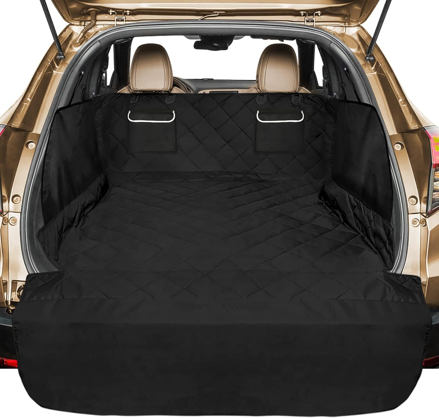 Veckle SUV Cargo Liner for Dogs - Water Resistant Trunk Cover