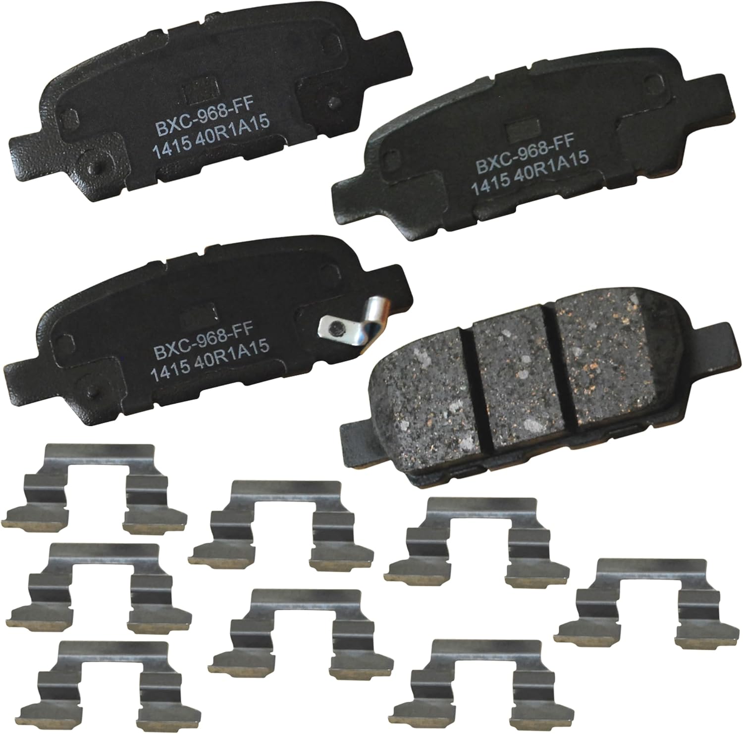 Bendix Premium SBC1415 Rear Brake Pads for Infiniti and Nissan