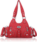 Angel Kiss Purses for Women Small Hobo Shoulder Bag - Multi-Pocket