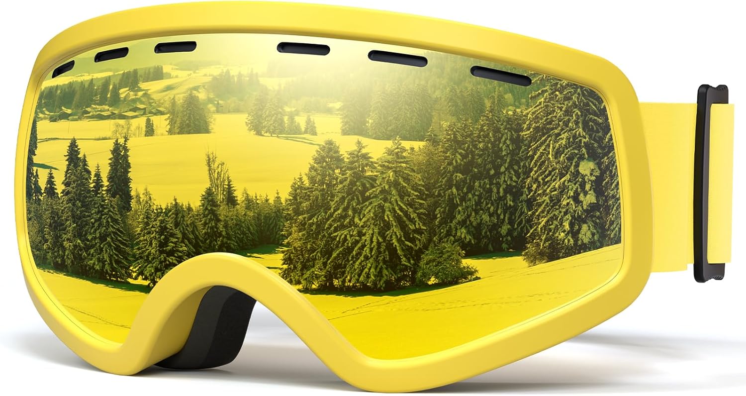 ZMLM Kids Ski Goggles: UV Protection for Winter Fun!