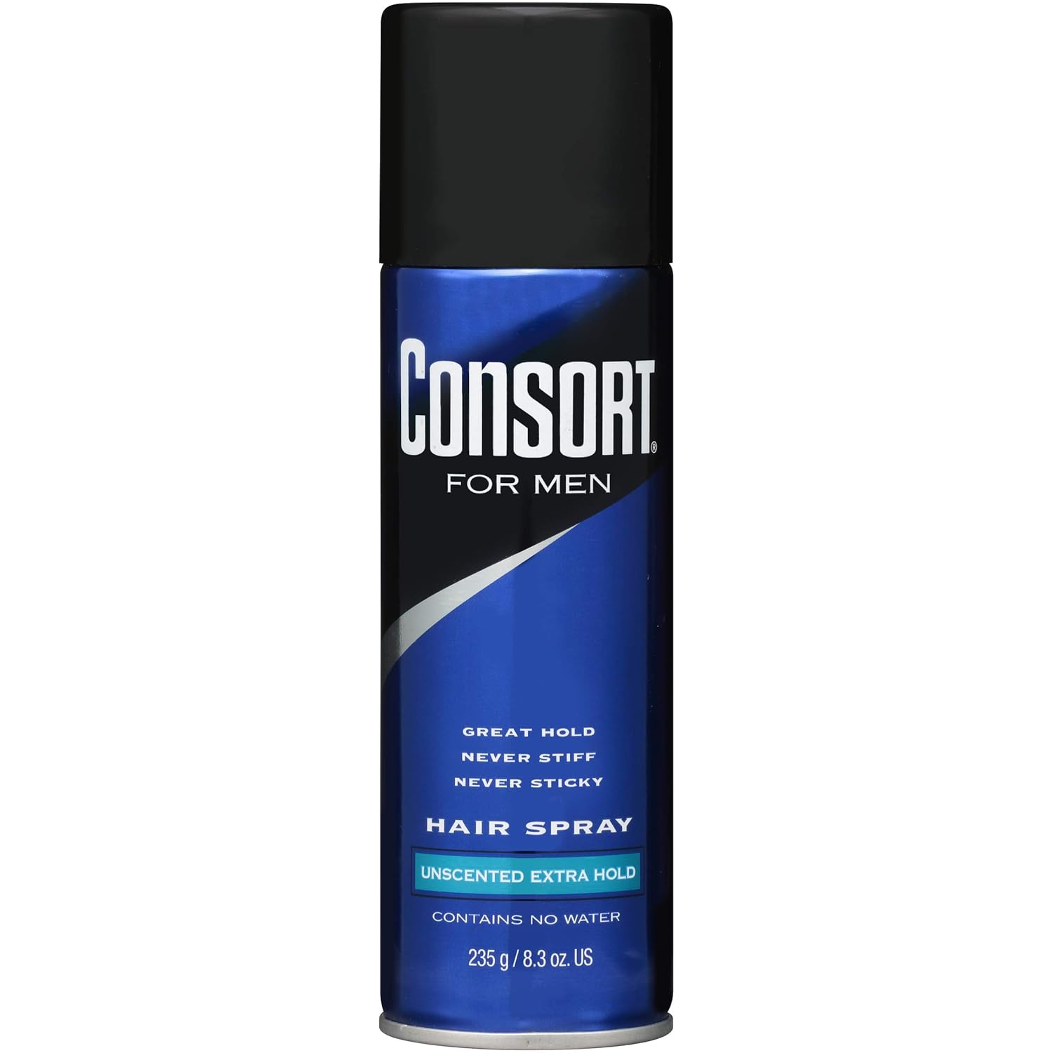 Consort For Men Hair Spray Unscented Extra Hold 8.30 oz Pack of 6