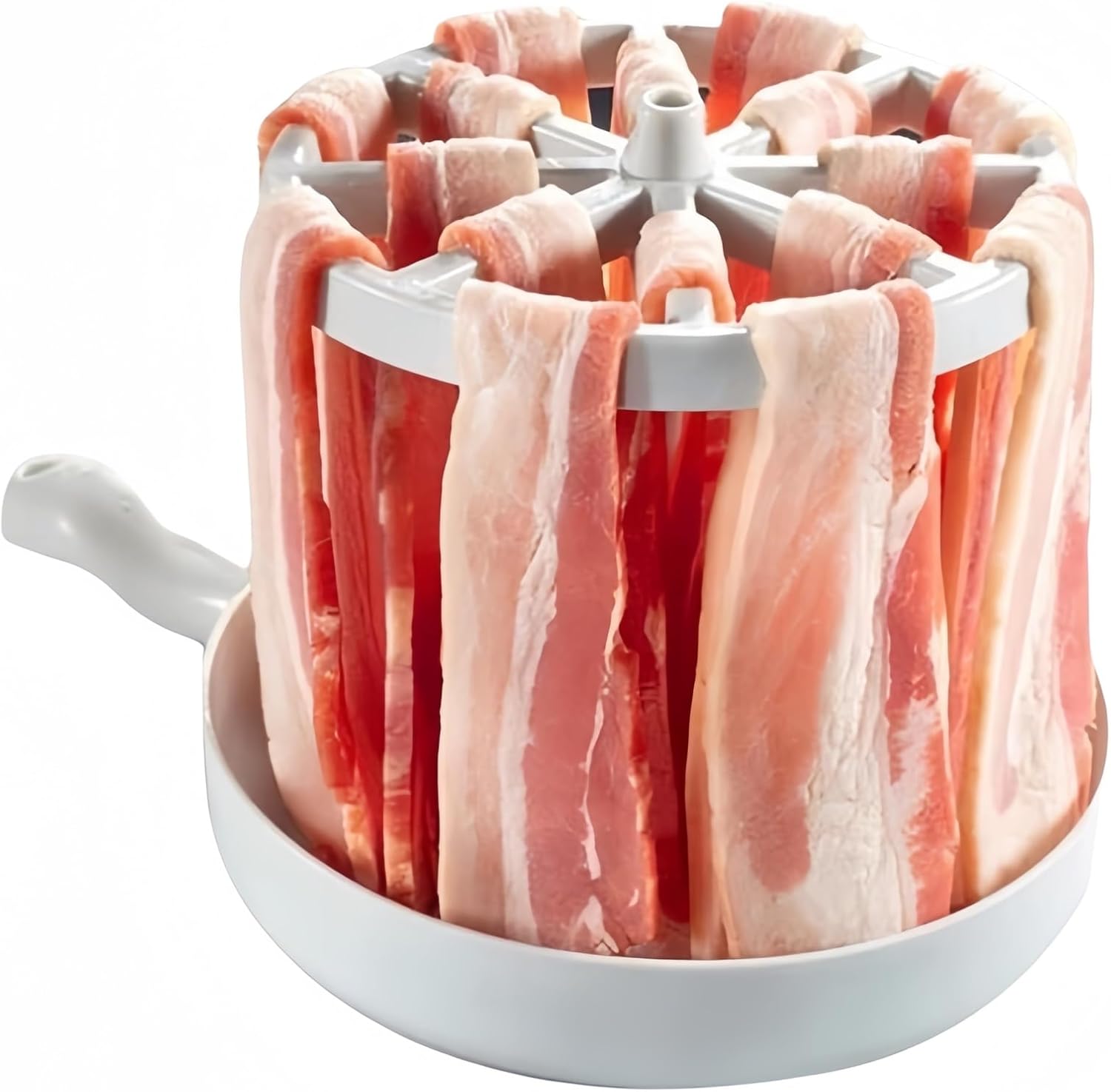 Space-Saving Bacon Cooker by Mingchang