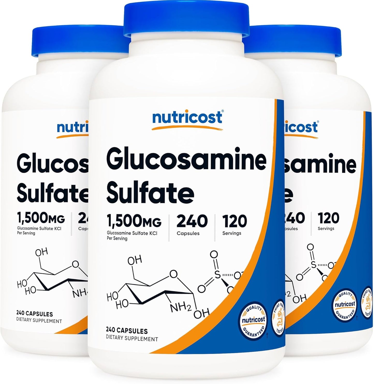 Nutricost Glucosamine Sulfate 750mg - Joint Health Support