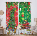 Grinchmas Holiday Window Curtain | Allenjoy | 82x84 in