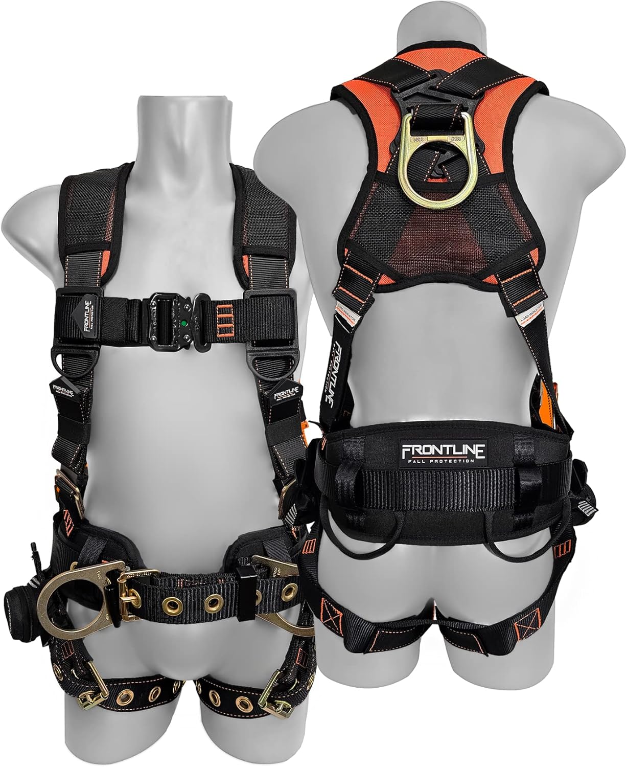 Frontline Full Body Harness with Suspension Trauma Straps for Safety