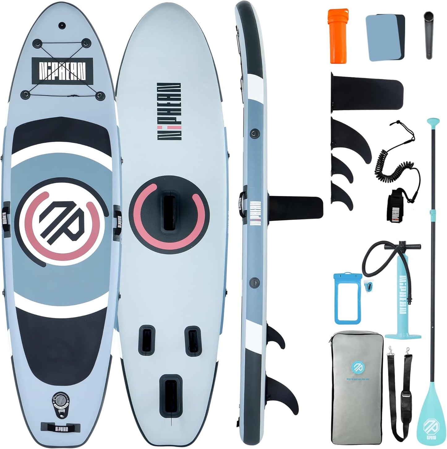 Niphean Inflatable Paddle Board - Perfect for Yoga and Fun