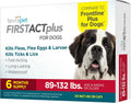 FirstAct Plus Flea Treatment for Dogs 89+ lbs - 6 Monthly Doses