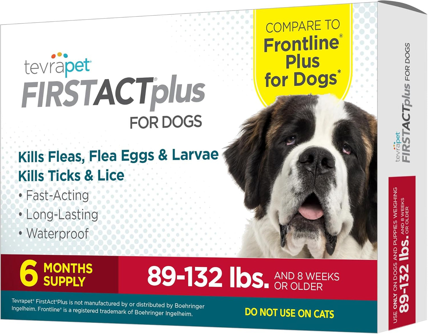 FirstAct Plus Flea Treatment for Extra Large Dogs 89+ lbs