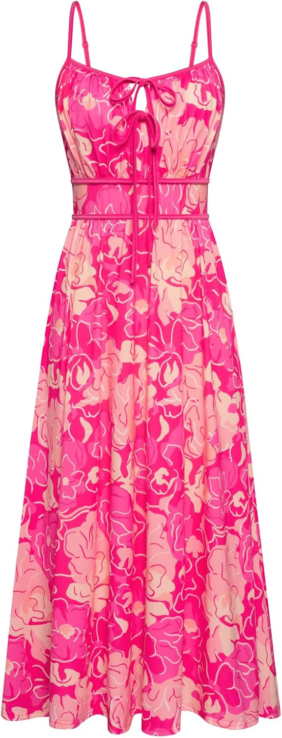 Floral Boho Maxi Dress for Women - Chic Summer Style