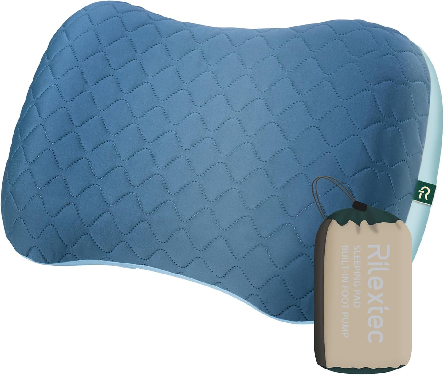 Rilextec Inflatable Travel Pillow - Ergonomic Support