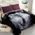 JYK Heavy Korean Faux Mink Fleece Blanket for Cozy Warmth