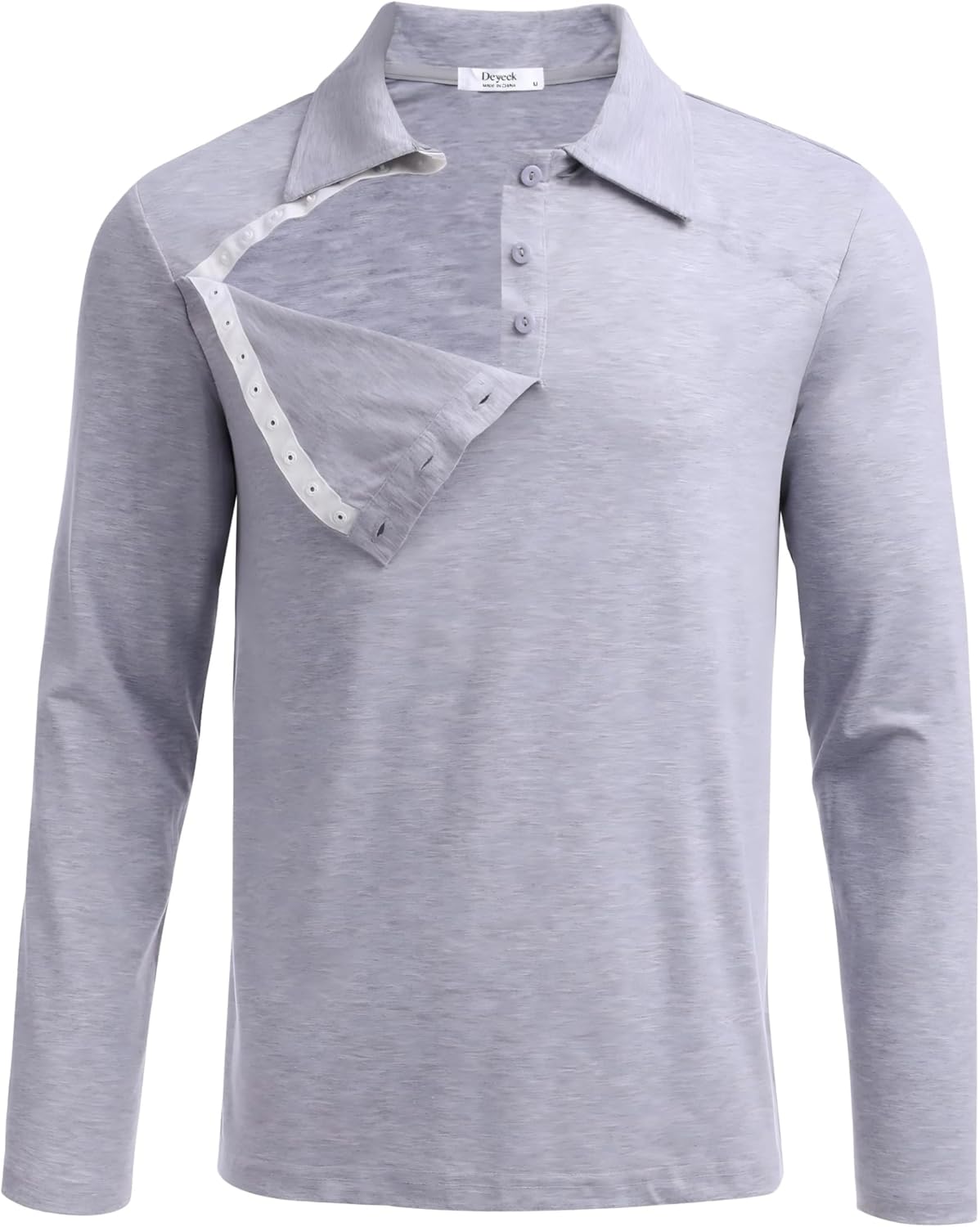 Deyeek Unisex Chemo Shirts for Post Surgery Recovery Comfort