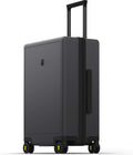 LEVEL8 Checked Luggage 24 in Large Suitcase - Lightweight Durable