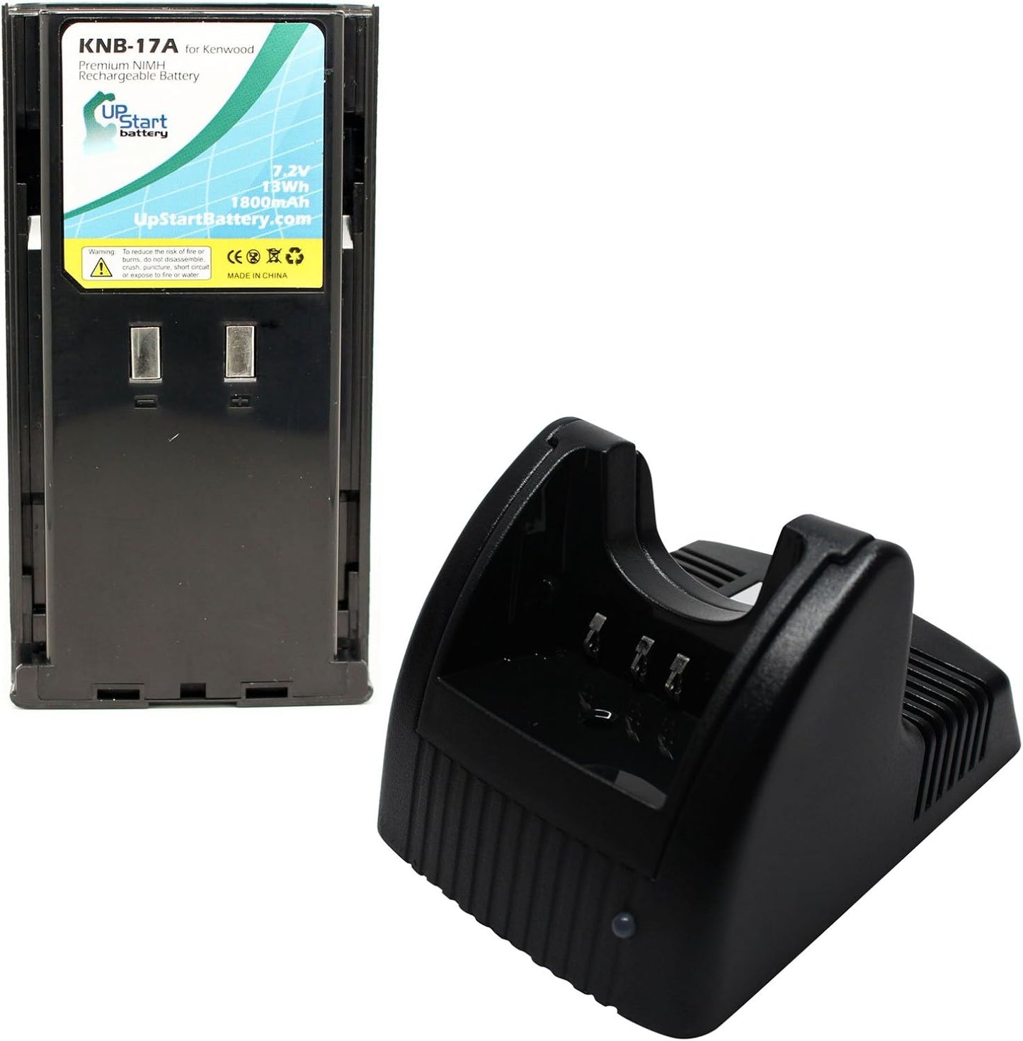 Replacement Kenwood KNB-16 Battery and Charger for TK Series