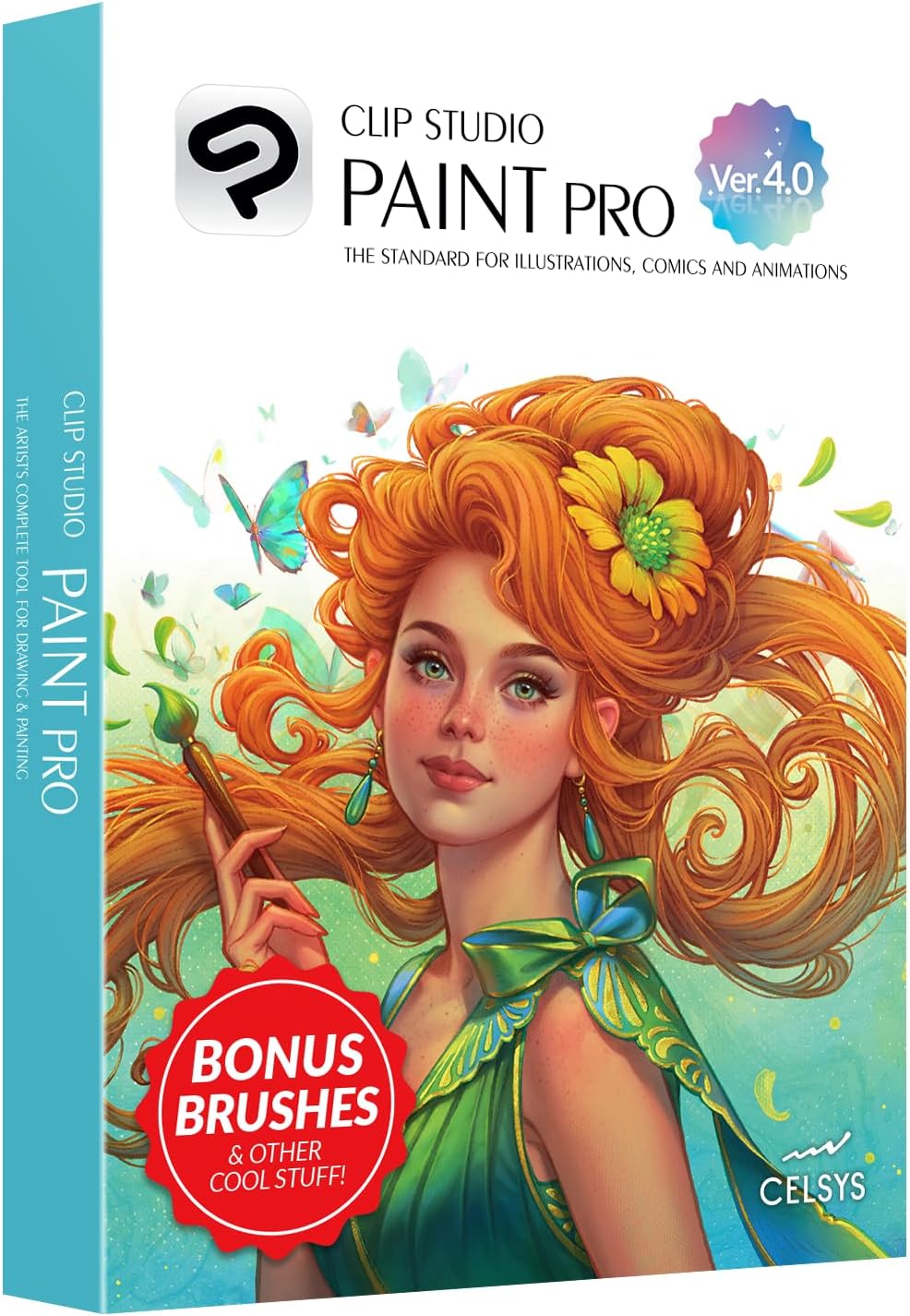 CLIP STUDIO PAINT PRO - Version 4 for Windows and macOS