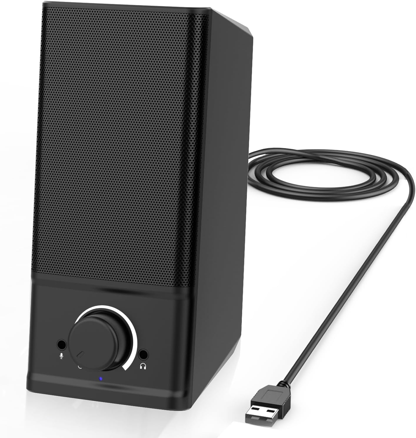 LENRUE A4 Solo USB Computer Speakers: Basic Clear Sound