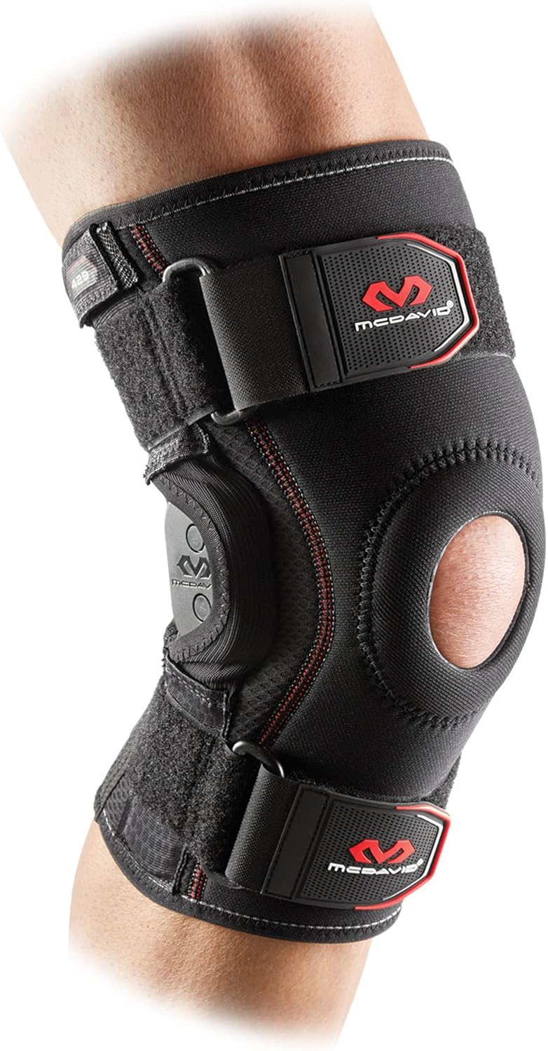 McDavid Hinged Knee Brace for Men and Women with Stabilizers