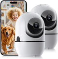 Indoor Security Camera 3MP Pan/Tilt WiFi 5G/2.4G - Home Monitoring