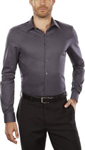 Van Heusen Men's Dress Shirt Slim Fit Flex Collar Stretch Solid design