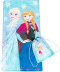 Disney Frozen Sparkle Slumber Sack - Cozy Lightweight Kids Sleep Bag