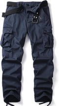 Men's Camo BDU Cargo Pants 100% Cotton Ripstop - Baggy Combat Style