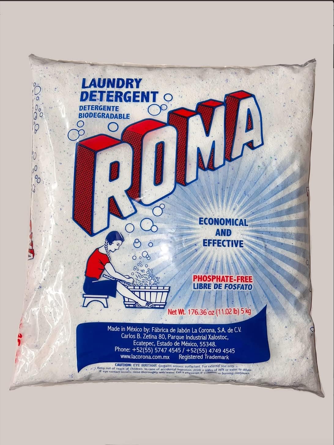 Powerful 11LB Roma Laundry Detergent