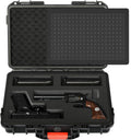 Gun Case TSA Approved Pistol Case Hard Shell Waterproof - Travel Ready