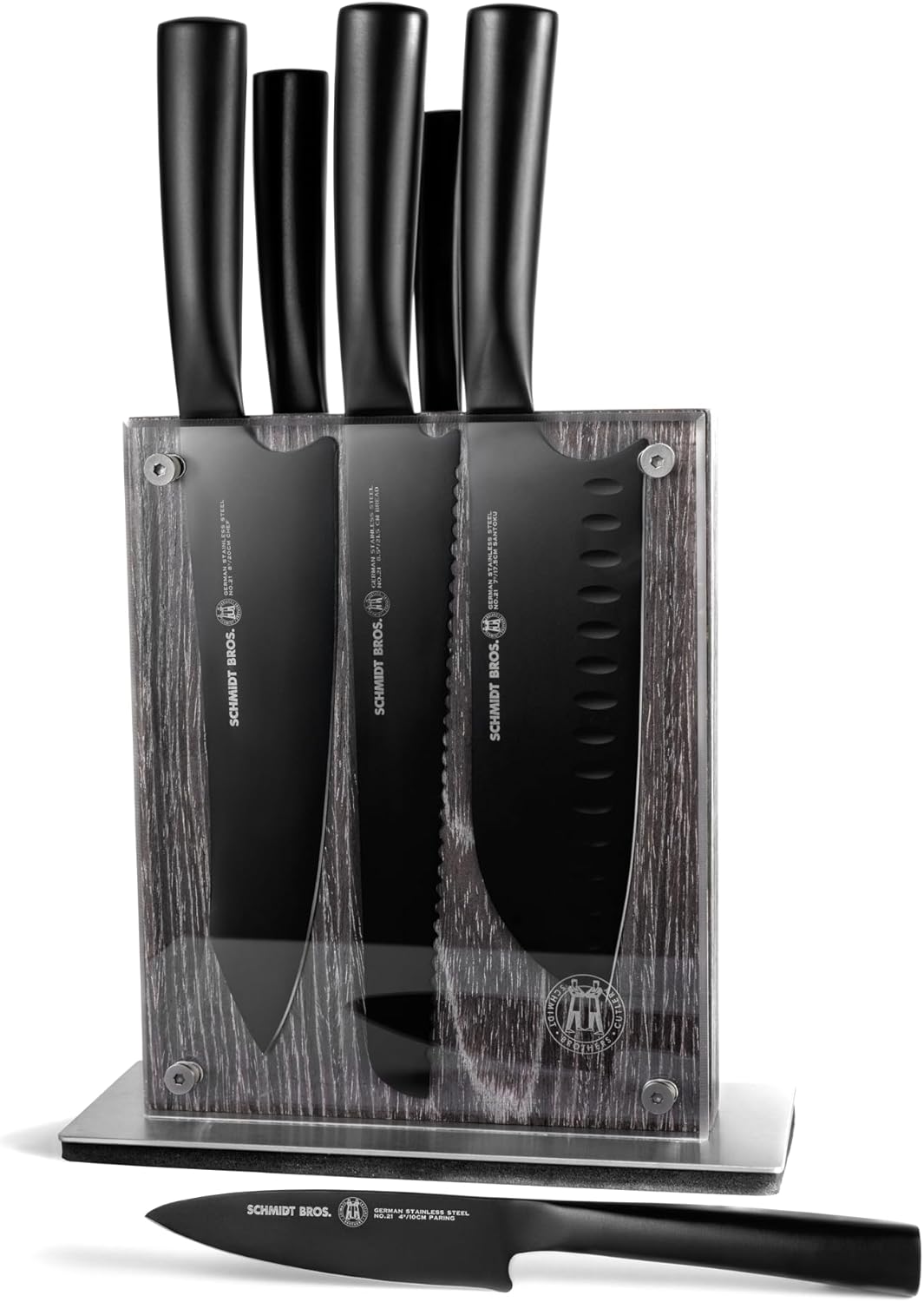 Schmidt Brothers Jet Black Series 7-Piece Kitchen Knife Set Review