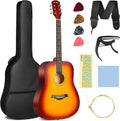 41-inch CAHAYA Acoustic Guitar Kit - Perfect for Beginners!