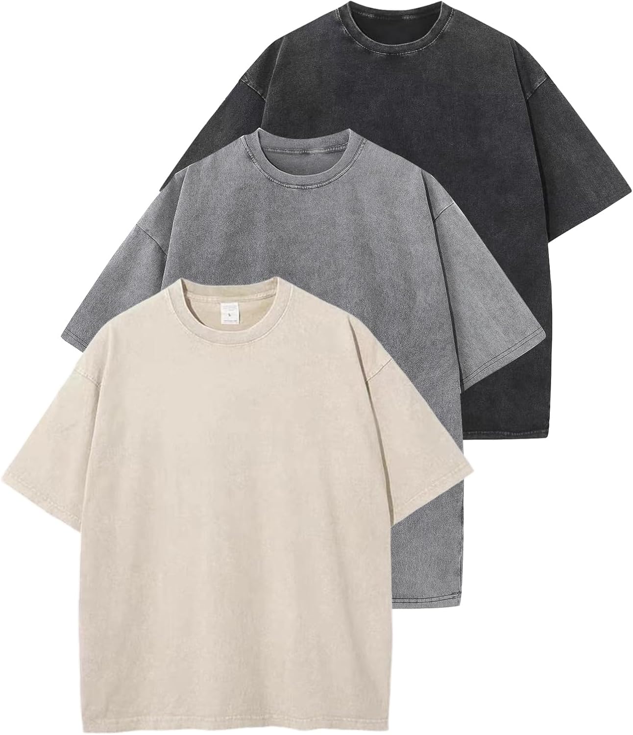 Oversized Vintage Tee for Men - Casual Streetwear Style