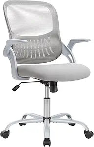 Ergonomic Mid-Back Mesh Rolling Desk Chair with Lumbar Support