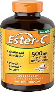 Ester-C with Citrus Bioflavonoids Capsules - Gentle on Stomach