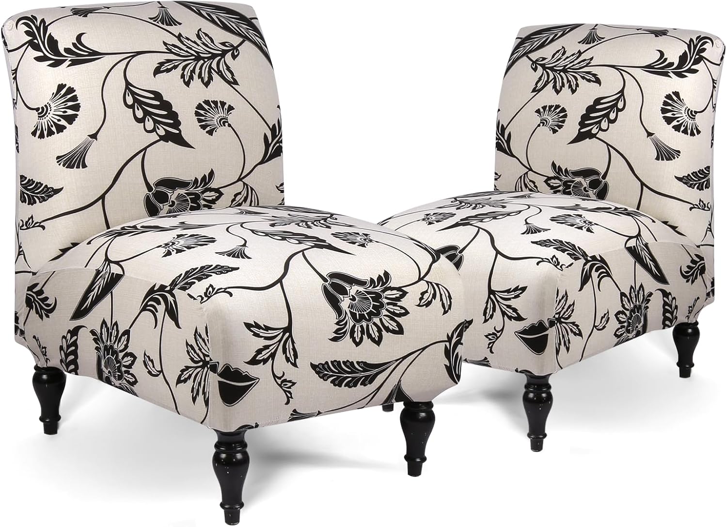 Armless Accent Chair Slipcover for Stylish Home Decor