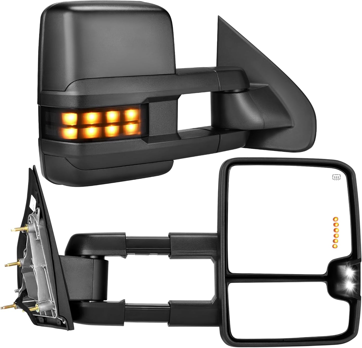 YITAMOTOR Tow Mirrors for 2014-2018 Silverado Sierra Models